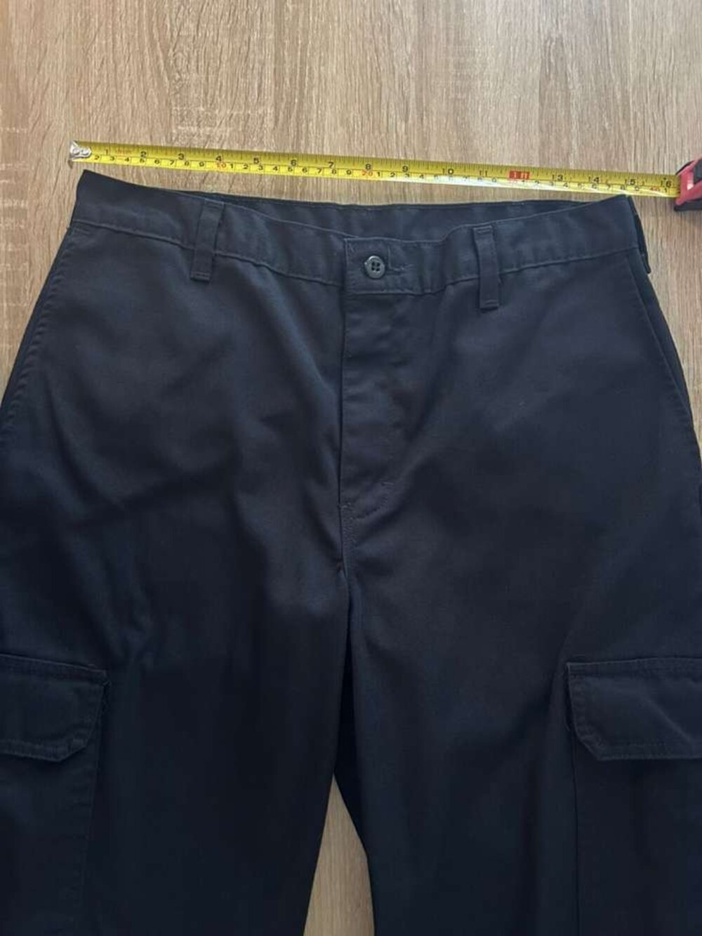 Dickies Cargo Work Pants Black W30 L30 Relaxed Fit Unisex Streetwear - Picture 4 of 10